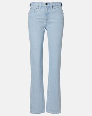KHAITE Jeans Rectos Farley - Azul