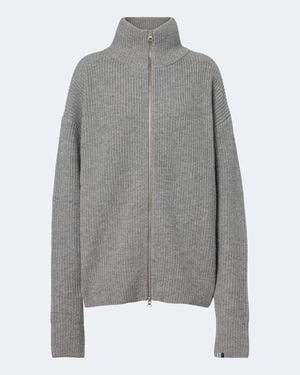 Extreme Cashmere N°495 Xtra Yours Cashmere Jacket - Gray
