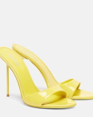 Paris Texas Mules Lidia De Charol - Amarillo