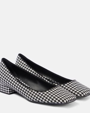 Dolce & Gabbana Dg Houndstooth Court Shoes - Black