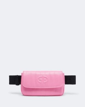 Goldbergh Nara Small Quilted Belt Bag - Pink