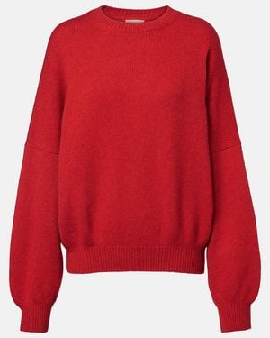 KHAITE Pullover Margaux Aus Kaschmir - Rot