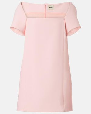 KHAITE Benji Minidress - Pink