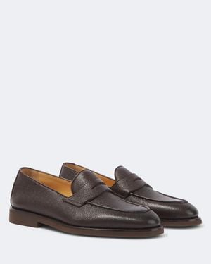 Brunello Cucinelli Loafers Aus Leder - Braun