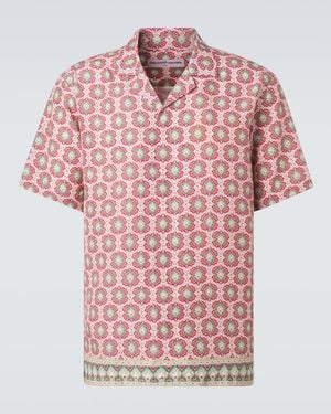 Orlebar Brown Maitan Printed Shirt - Pink