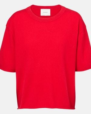 Lisa Yang Cila Cashmere T-Shirt - Red