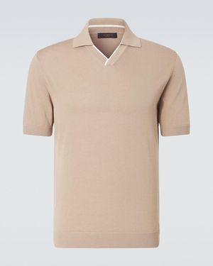 Slowear Cotton Polo Shirt - Natural