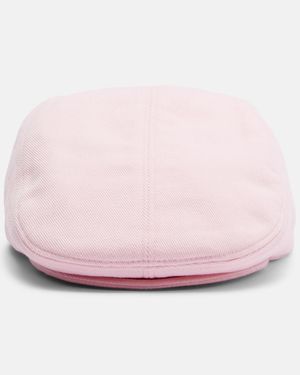Ruslan Baginskiy Embroidered Newsboy Cap - Pink