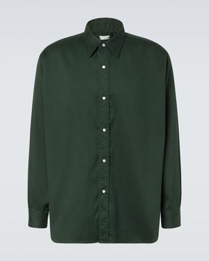 A.PRESSE Cotton Shirt - Green