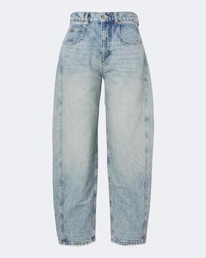 Isabel Marant Barrel-Leg-Jeans Oriane - Blau