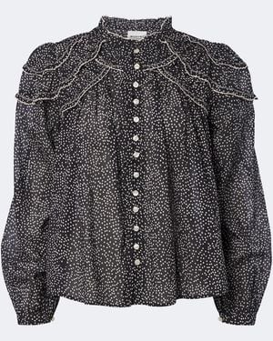 Isabel Marant Bluse Christa Aus Baumwolle - Schwarz