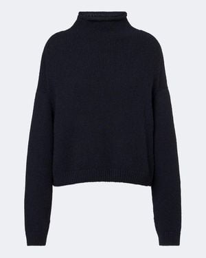 KHAITE Rollkragenpullover Marke Aus Kaschmir - Blau