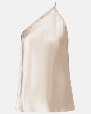 Rick Owens Satin Top - Natural
