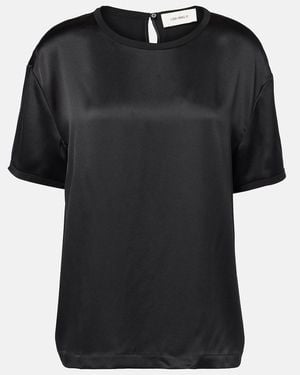 Lisa Yang Silk Top - Black
