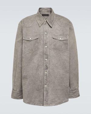 Our Legacy Frontier Denim Shirt - Grey