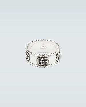 Gucci Bague double g - Métallisé