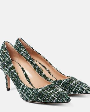 Gianvito Rossi 70 Boucle Court Shoes - Green