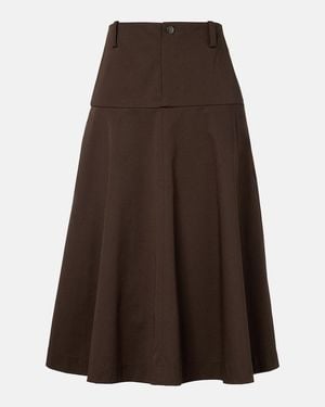 Vince Midirock Aus Baumwoll-Twill - Braun
