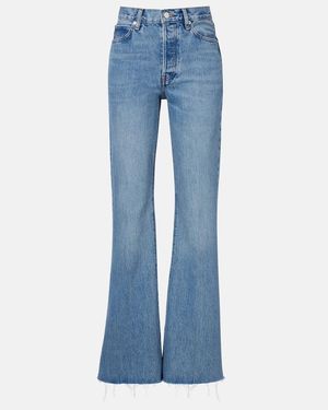 FRAME Jeans Flared The Lax - Azul