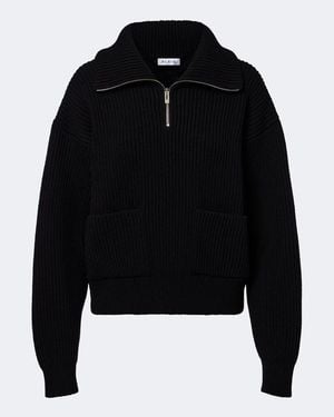 Alaïa Ribbed-Knit Wool And Cashmere Sweater - Black
