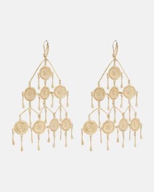 ALÉMAIS Le Jardin Drop Earrings - Metallic