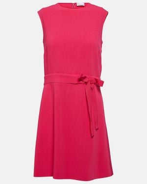 RED Valentino Crepe Minidress - Pink