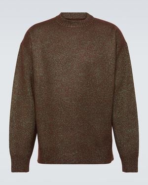 Jil Sander Pullover Aus Wollgemisch - Braun