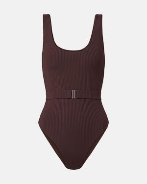 Melissa Odabash Badeanzug Rio - Braun