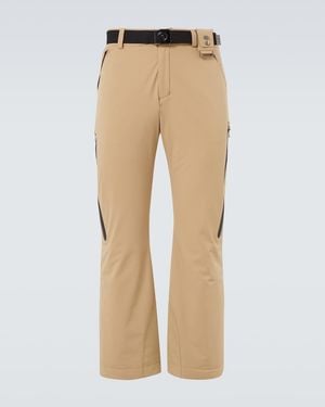 Bogner Bond20-T Belted Ski Trousers - Natural