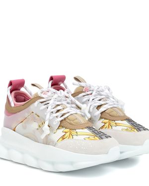 Versace Women's Shoes Trainers Trainers Chain Reaction - Pink