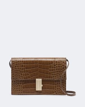 Tom Ford Borsa A Tracolla Mia Mini - Marrone