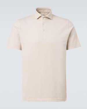 Fedeli Polo En Coton - Neutre