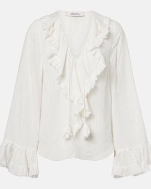 Dorothee Schumacher Blouse A Rayures - Blanc