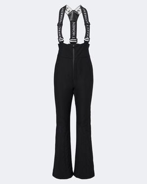 Perfect Moment '80S Slalom Bib Ski Salopettes - Black