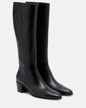 Gianvito Rossi Stiefel Spencer Aus Leder - Schwarz