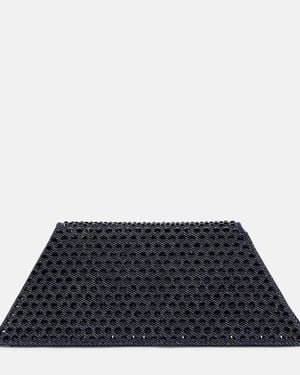 AMINA MUADDI Superamini Yigit Denim Clutch - Blue
