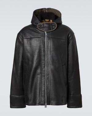 Our Legacy Blizzard Leather Jacket - Black