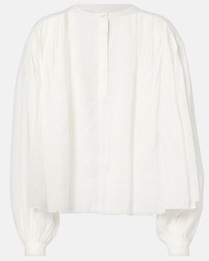 Rohe Ramie Blouse - White