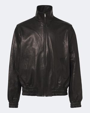 Valentino Leather Jacket - Black