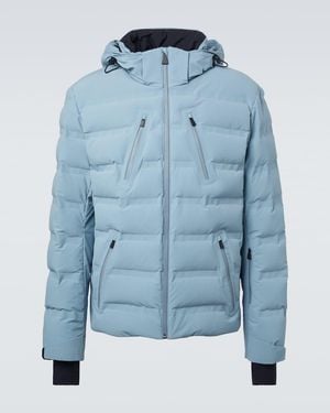 Aztech Mountain Nuke Hooded Down Ski Jacket - Blue