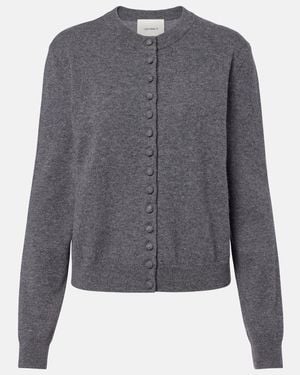 Lisa Yang Cardigan Wilona Aus Kaschmir - Grau