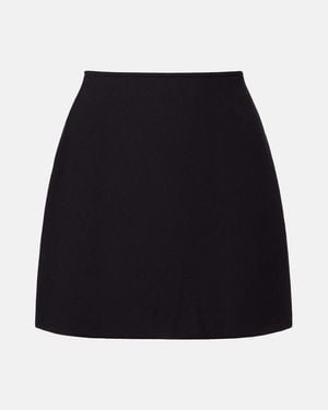 Wolford Midnight Grace High-Rise Jersey Miniskirt - Black