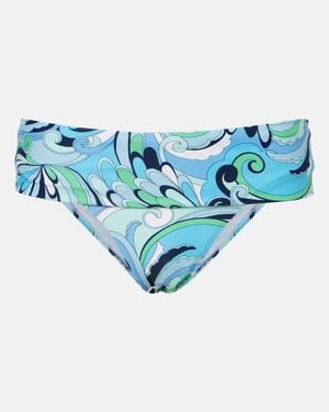 Melissa Odabash Bedrucktes Bikini-Hoeschen Brussels - Blau