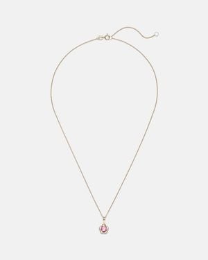 STONE AND STRAND Festival 14Kt Necklace With Tourmaline - White