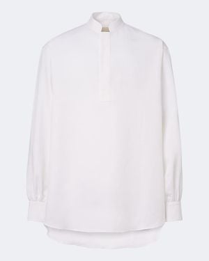 Valentino Linen Shirt - White