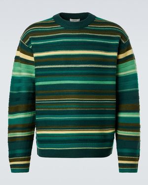 JW Anderson Pullover Aus Wolle - Grün