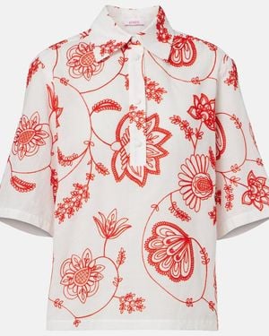 Eres Izana Embroidered Cotton-Blend Shirt