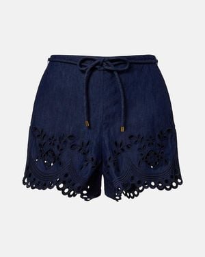 Zimmermann Jeansshorts Mahon - Blau