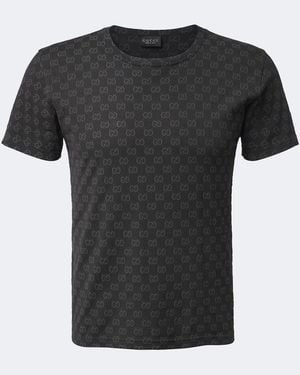 Gucci Gg Cotton Pique T-Shirt - Black