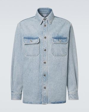 Bottega Veneta Denim Overshirt - Blue
